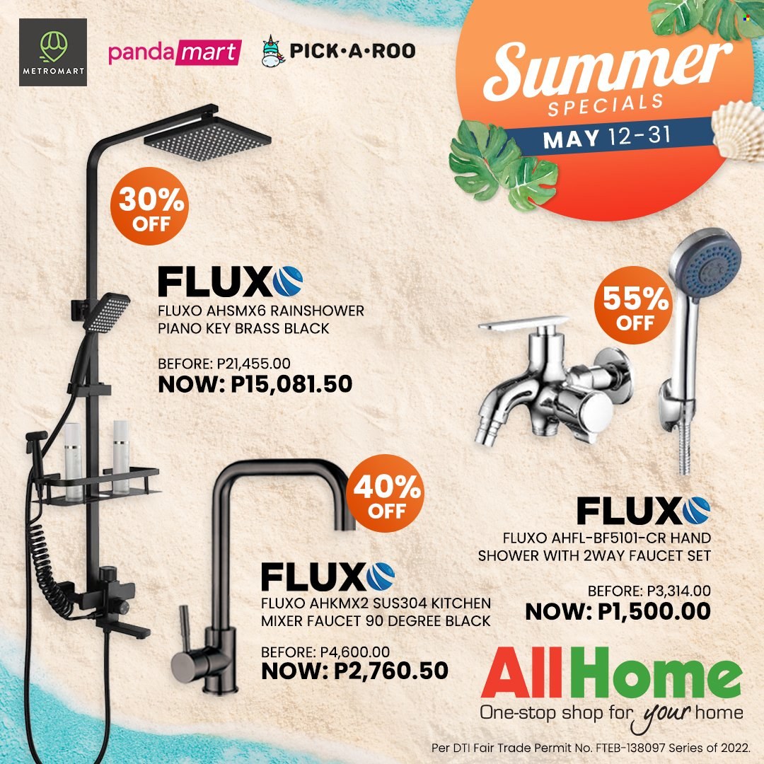 thumbnail - AllHome offer  - 12.5.2022 - 31.5.2022 - Sales products - hand shower, faucet, mixer, panda. Page 4.