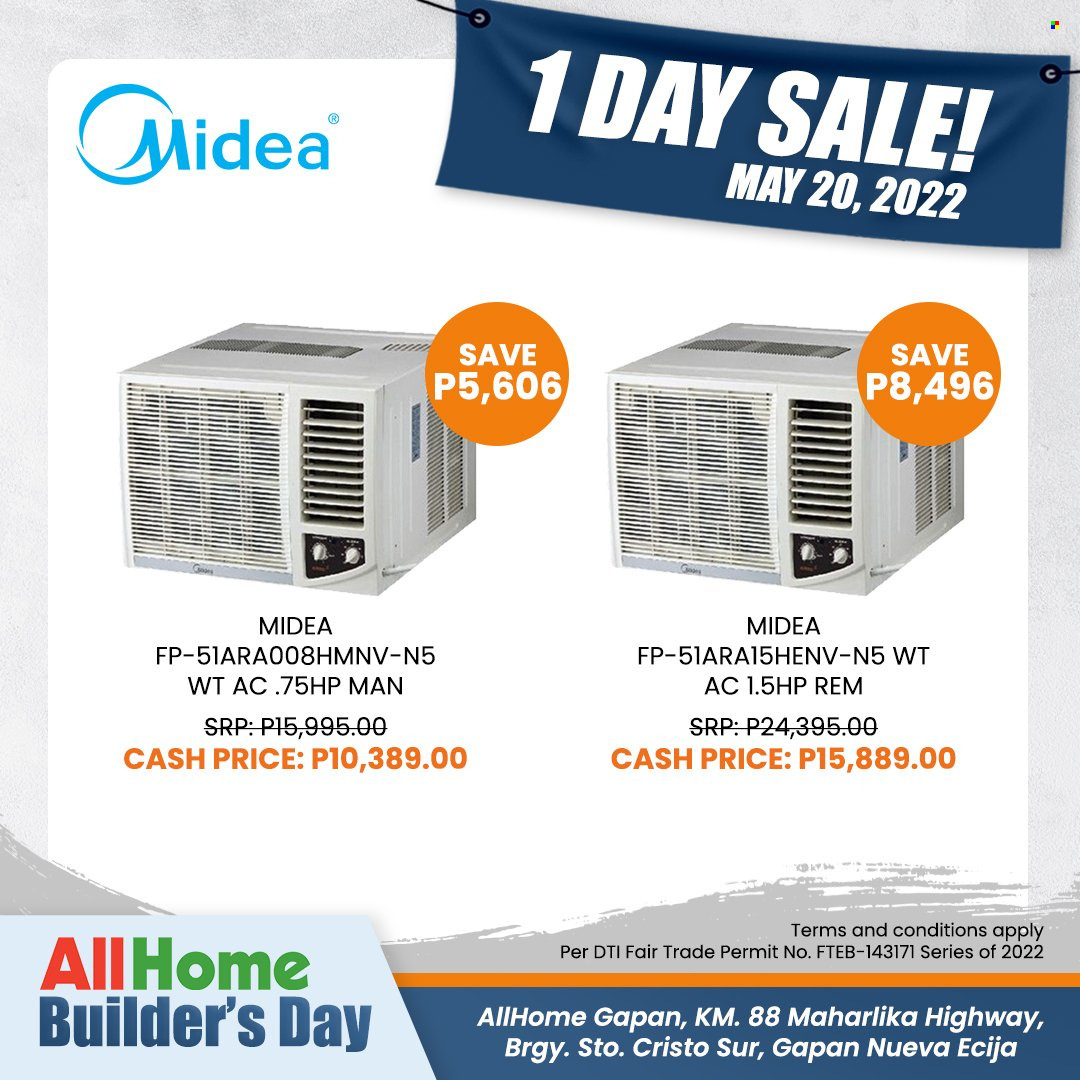 thumbnail - AllHome offer  - 20.5.2022 - 20.5.2022 - Sales products - Midea. Page 2.