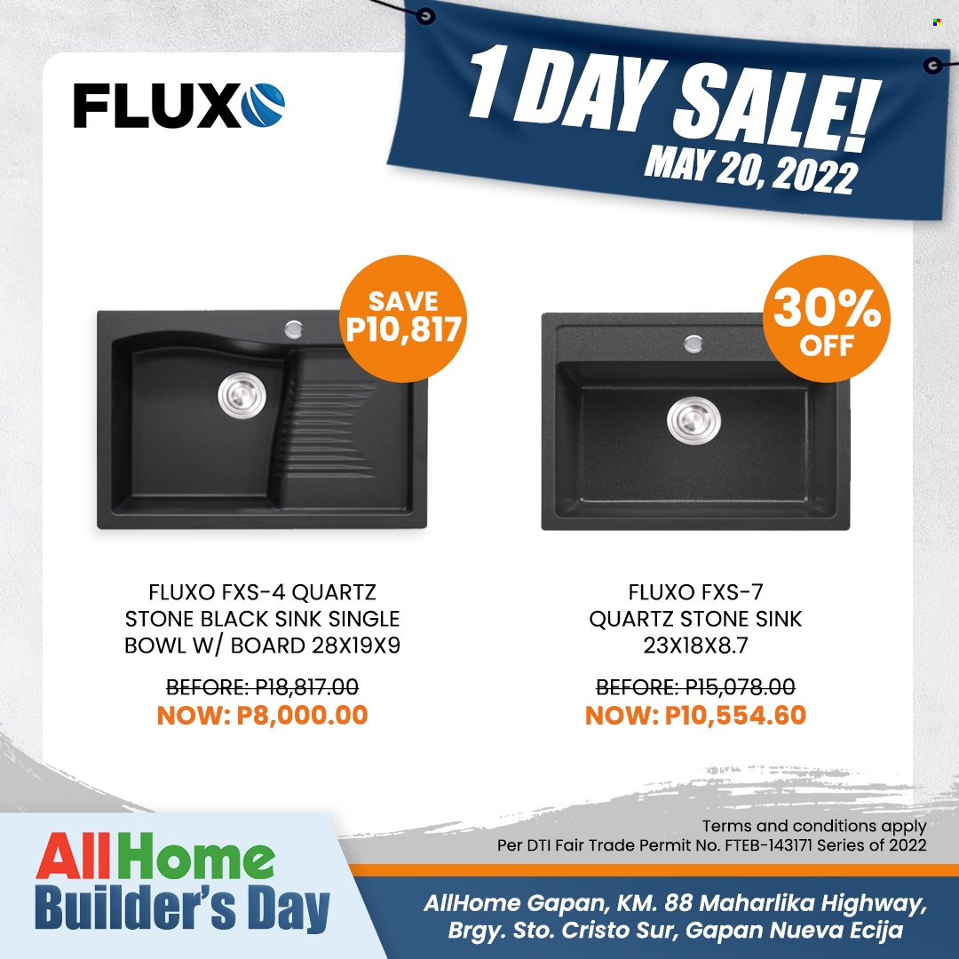 thumbnail - AllHome offer  - 20.5.2022 - 20.5.2022 - Sales products - bowl, sink. Page 9.