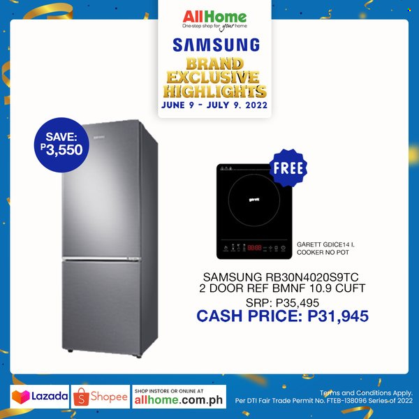 thumbnail - AllHome offer  - 9.6.2022 - 9.7.2022 - Sales products - pot, Samsung. Page 7.