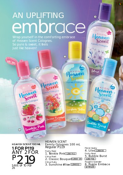 thumbnail - Avon offer  - 1.7.2022 - 31.7.2022 - Sales products - Avon, cologne. Page 26.