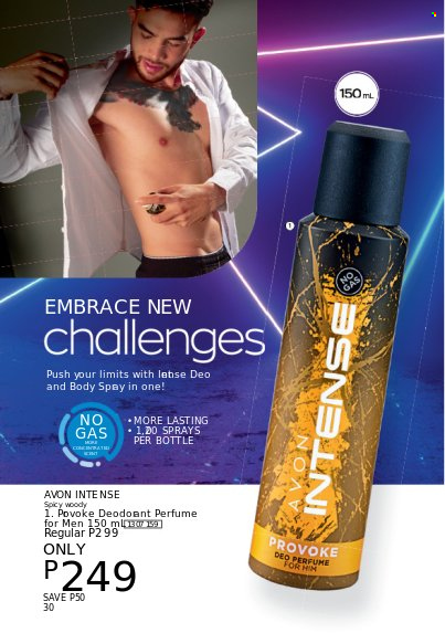 thumbnail - Avon offer  - 1.7.2022 - 31.7.2022 - Sales products - Avon, eau de parfum, deodorant. Page 30.