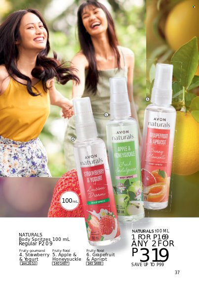 thumbnail - Avon offer  - 1.7.2022 - 31.7.2022 - Sales products - Avon. Page 37.