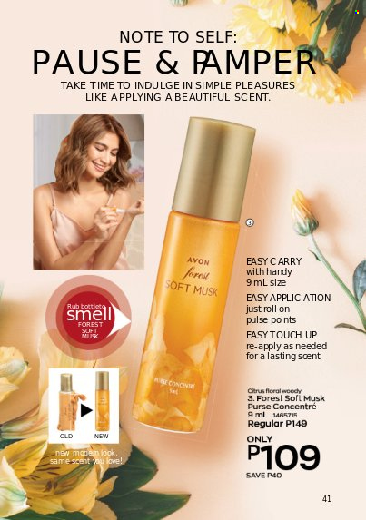 thumbnail - Avon offer  - 1.7.2022 - 31.7.2022 - Sales products - Avon, roll-on. Page 41.