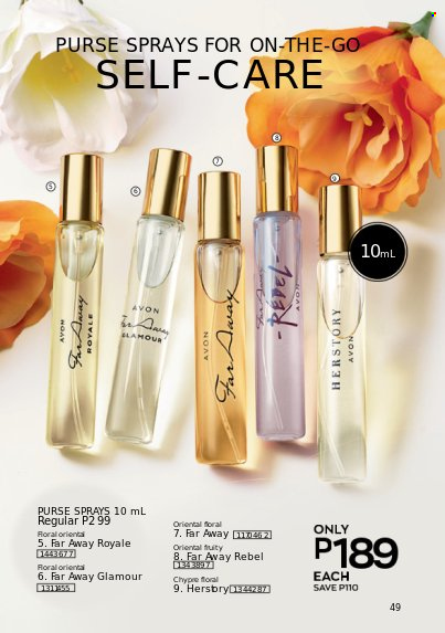 thumbnail - Avon offer  - 1.7.2022 - 31.7.2022 - Sales products - Avon, far away. Page 49.