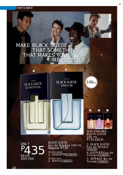thumbnail - Avon offer  - 1.7.2022 - 31.7.2022 - Sales products - Avon, cologne. Page 128.