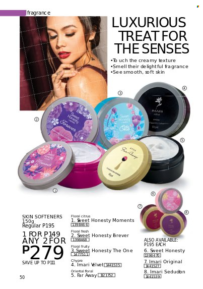 thumbnail - Avon offer  - 1.8.2022 - 31.8.2022 - Sales products - far away, fragrance, Imari. Page 50.
