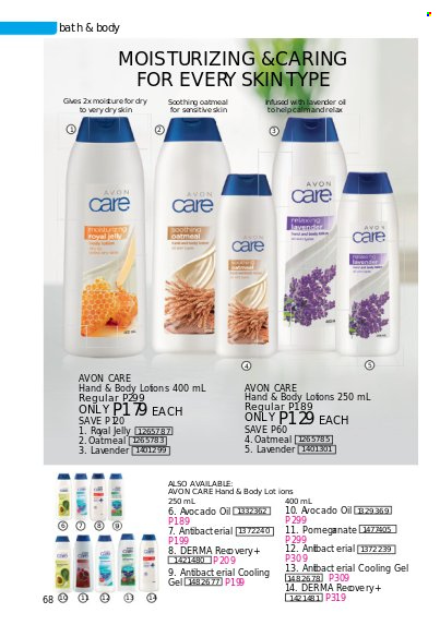 thumbnail - Avon offer  - 1.8.2022 - 31.8.2022 - Sales products - Avon, royal jelly. Page 68.