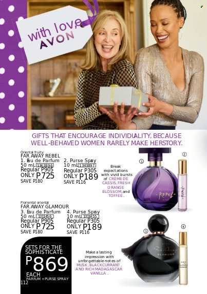 thumbnail - Avon offer  - 1.8.2022 - 31.8.2022 - Sales products - Avon, eau de parfum, far away. Page 112.