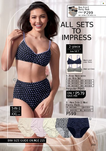 thumbnail - Avon offer  - 1.8.2022 - 31.8.2022 - Sales products - bra. Page 209.