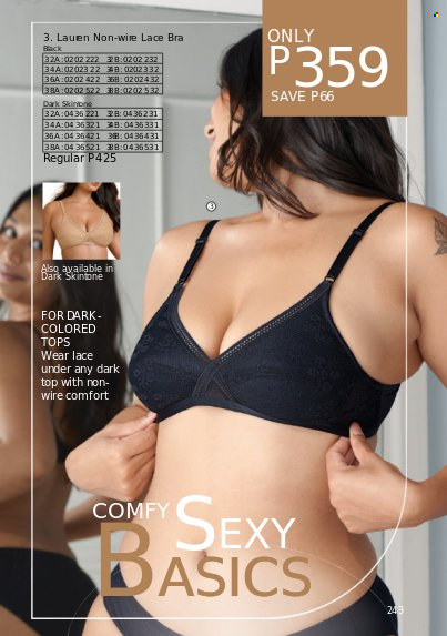 thumbnail - Avon offer  - 1.8.2022 - 31.8.2022 - Sales products - tops, bra. Page 243.