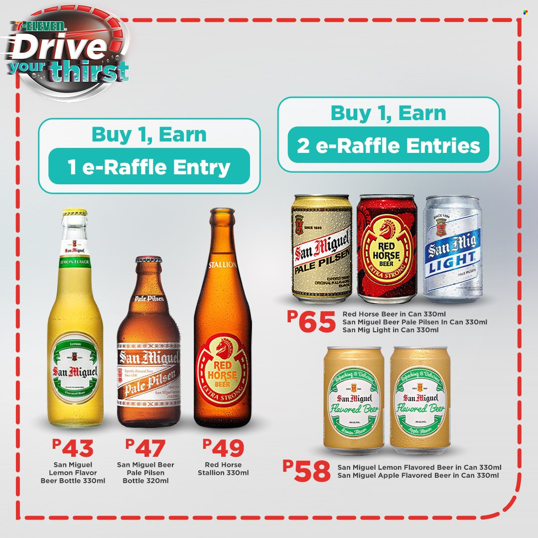 thumbnail - 7 Eleven offer  - 14.7.2022 - 6.9.2022 - Sales products - beer, San Miguel. Page 2.