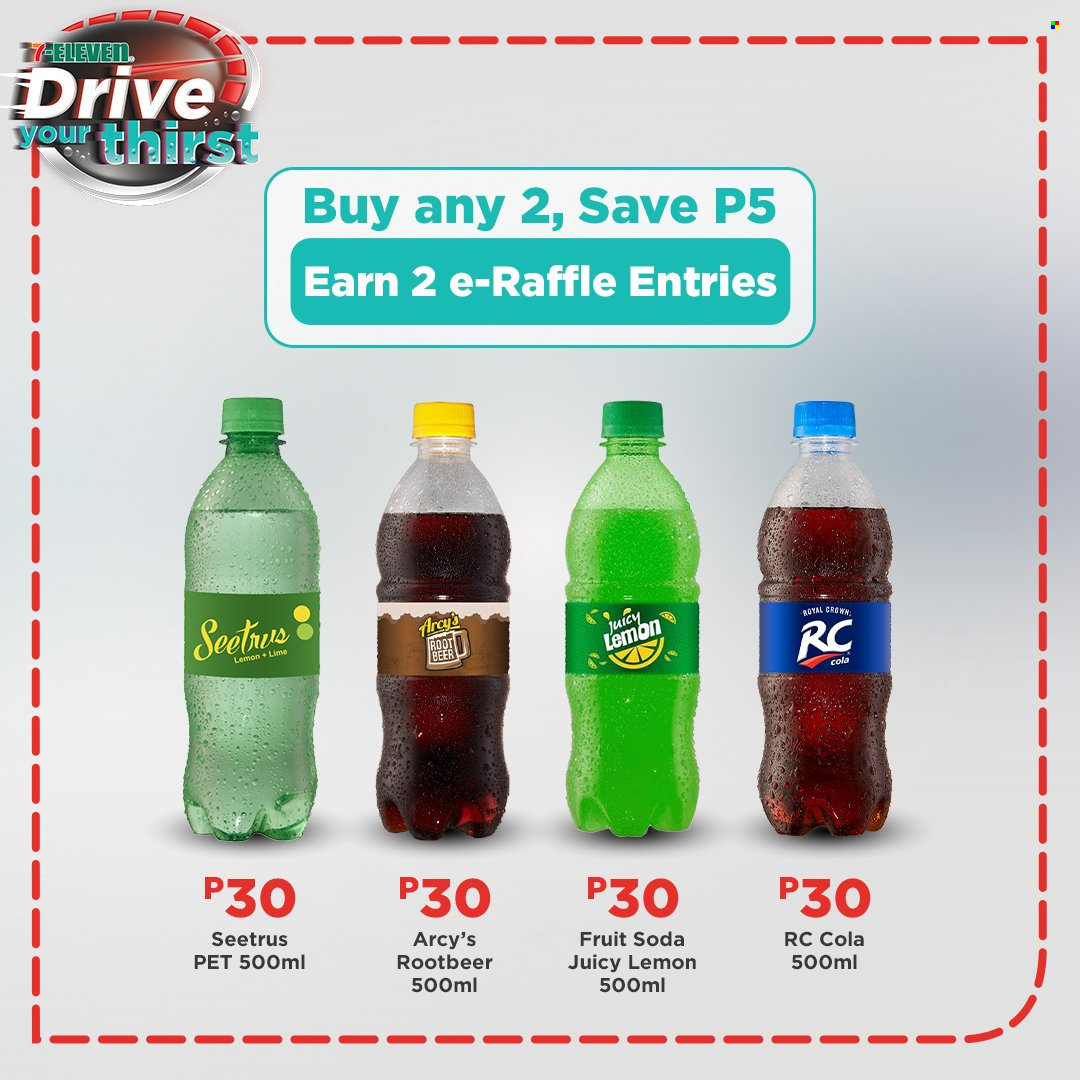 thumbnail - 7 Eleven offer  - 14.7.2022 - 6.9.2022 - Sales products - Royal Crown, soda. Page 32.