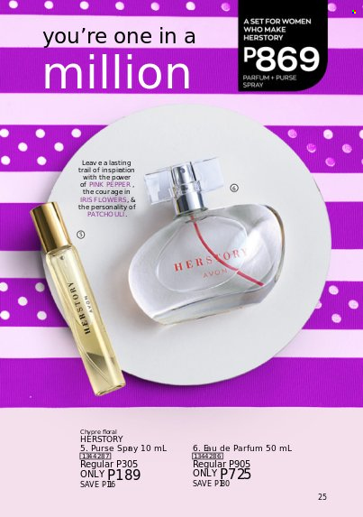 thumbnail - Avon offer  - Sales products - Avon, eau de parfum. Page 25.