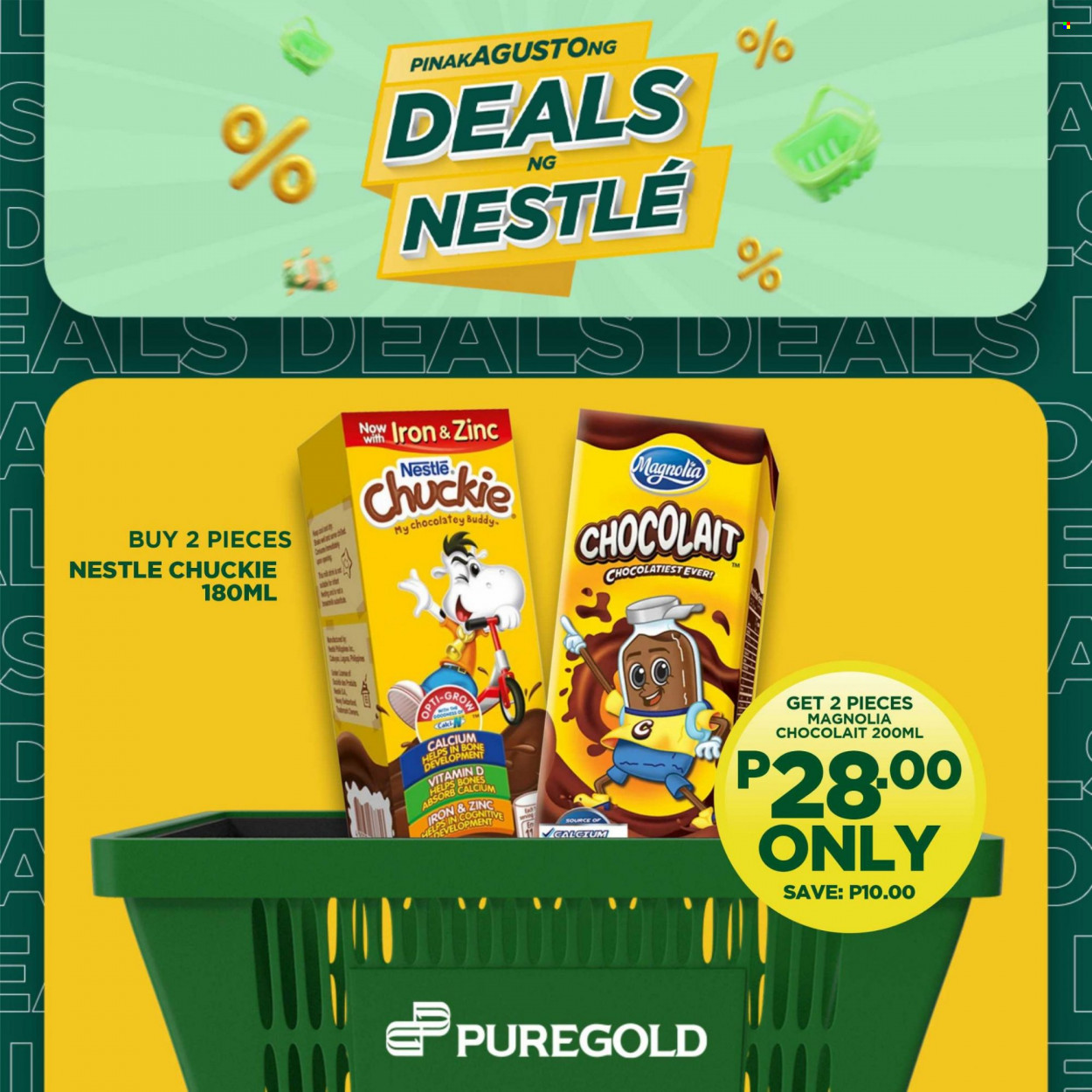 thumbnail - Puregold offer  - Sales products - Ola, Nestlé, zinc. Page 5.
