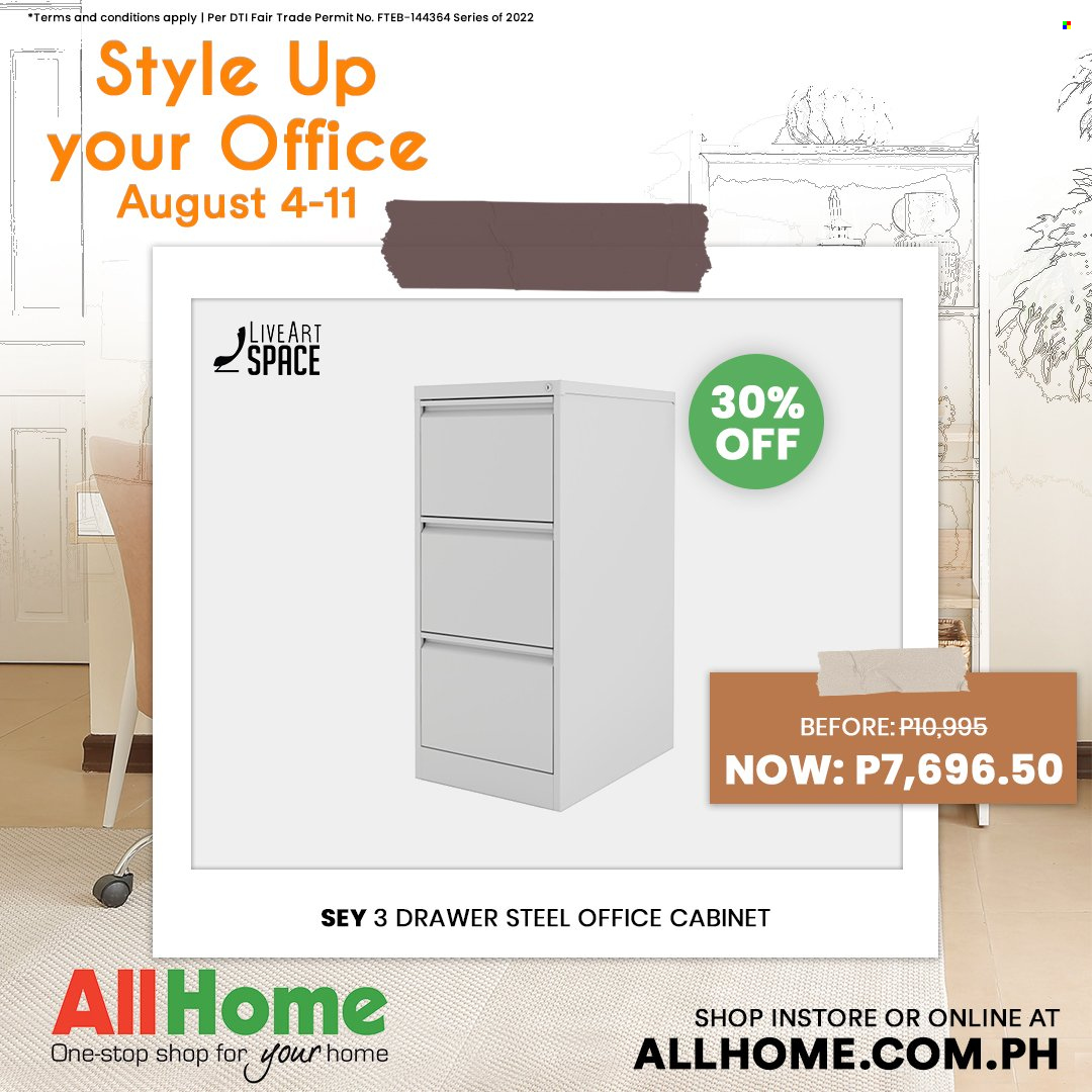 thumbnail - AllHome offer  - 4.8.2022 - 11.8.2022 - Sales products - cabinet. Page 5.