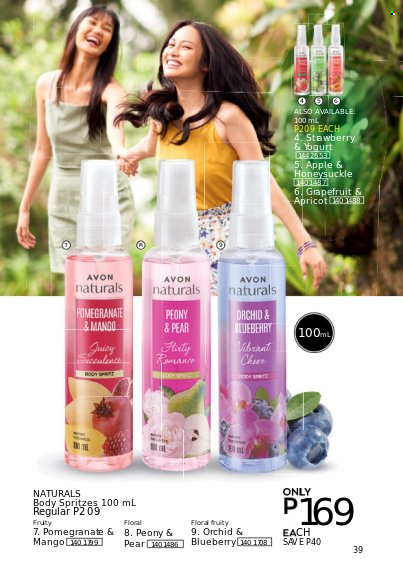 thumbnail - Avon offer  - 1.9.2022 - 30.9.2022 - Sales products - Avon. Page 39.