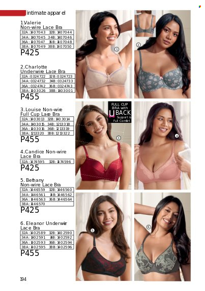 thumbnail - Avon offer  - 1.9.2022 - 30.9.2022 - Sales products - cup, bra. Page 194.