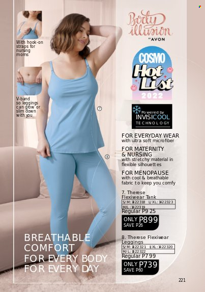 thumbnail - Avon offer  - 1.9.2022 - 30.9.2022 - Sales products - Avon, leggings. Page 221.