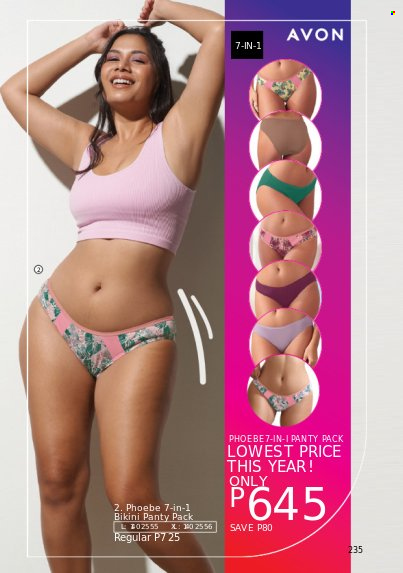 thumbnail - Avon offer  - 1.9.2022 - 30.9.2022 - Sales products - Avon, bikini. Page 235.