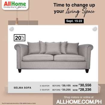 AllHome offer  - 15.9.2022 - 22.9.2022.