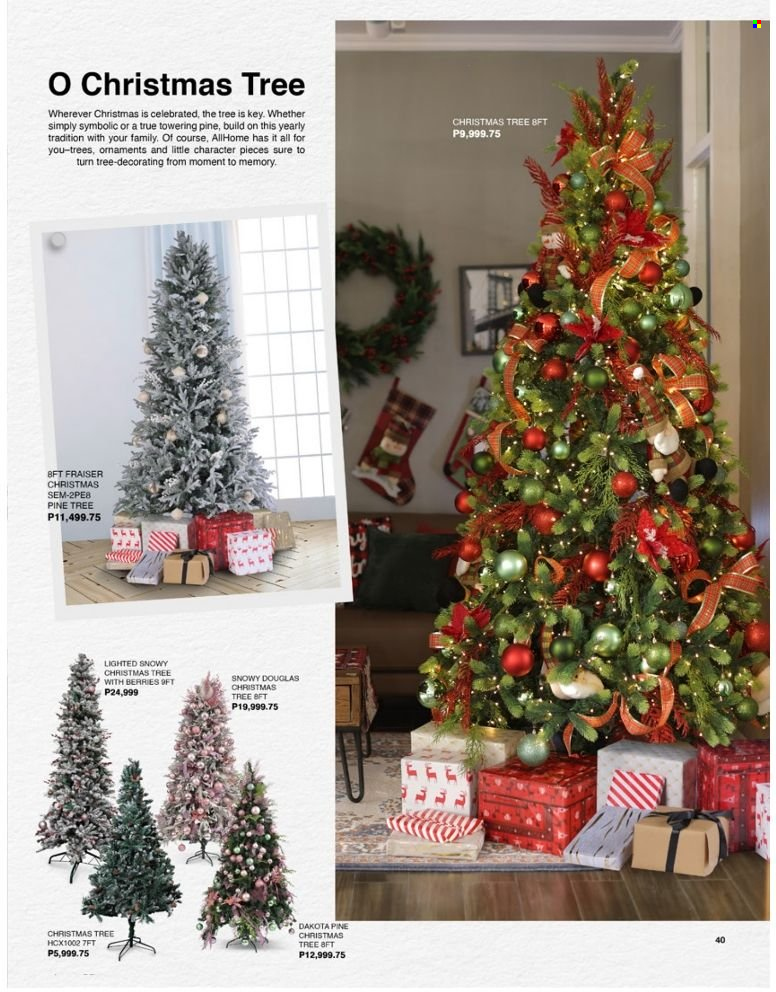 thumbnail - AllHome offer  - 3.9.2022 - 31.12.2022 - Sales products - christmas tree, pine tree. Page 59.