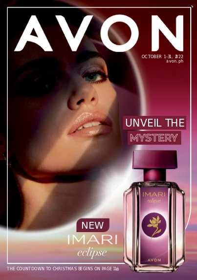 thumbnail - Avon offer  - 1.10.2022 - 31.10.2022 - Sales products - Avon, Imari. Page 1.