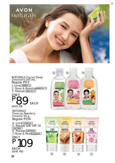 thumbnail - Avon offer  - 1.10.2022 - 31.10.2022 - Sales products - Avon. Page 30.