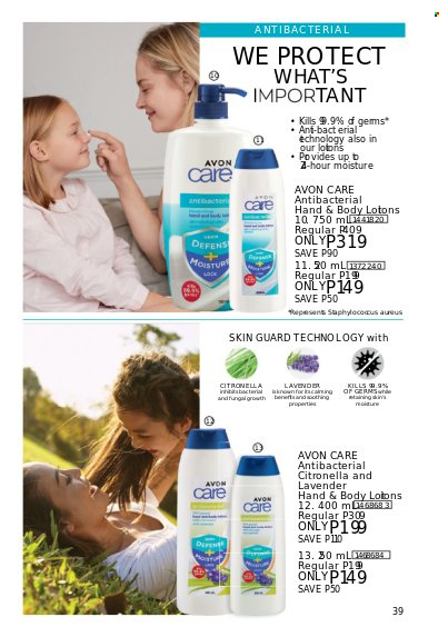 thumbnail - Avon offer  - 1.10.2022 - 31.10.2022 - Sales products - Avon. Page 39.