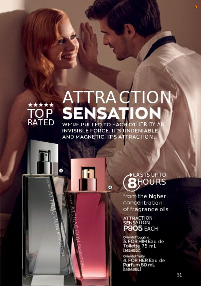 thumbnail - Avon offer  - 1.10.2022 - 31.10.2022 - Sales products - Avon, eau de parfum, eau de toilette, fragrance. Page 51.