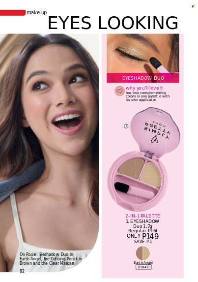 thumbnail - Avon offer  - 1.10.2022 - 31.10.2022 - Sales products - Palette, eyeshadow, makeup. Page 82.