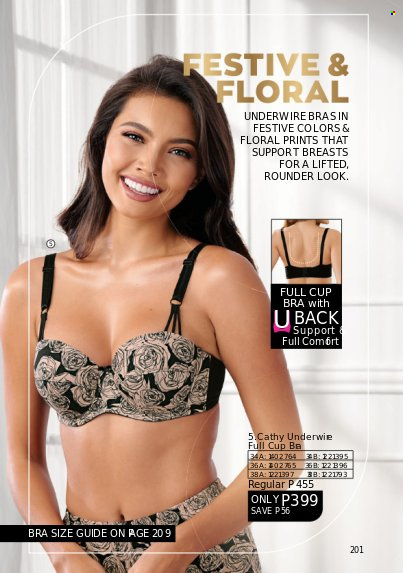 thumbnail - Avon offer  - 1.10.2022 - 31.10.2022 - Sales products - cup, bra. Page 201.