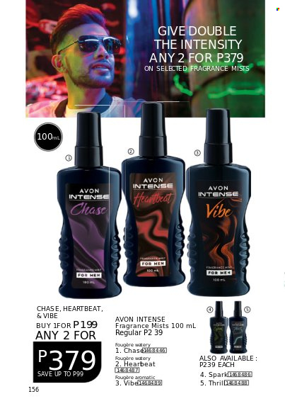 thumbnail - Avon offer  - 1.11.2022 - 30.11.2022 - Sales products - Avon, fragrance. Page 156.