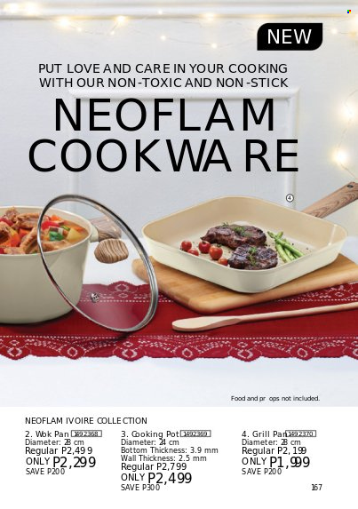 thumbnail - Avon offer  - 1.11.2022 - 30.11.2022 - Sales products - pan, wok, grill pan. Page 167.