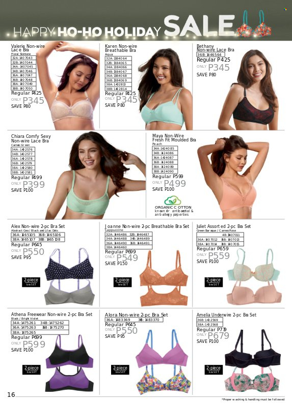thumbnail - Avon offer  - 19.11.2022 - 30.11.2022 - Sales products - bra. Page 16.