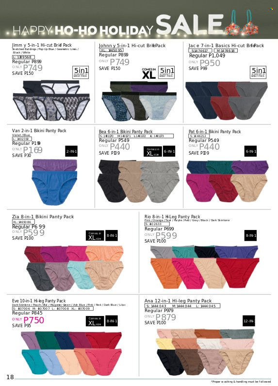 thumbnail - Avon offer  - 19.11.2022 - 30.11.2022 - Sales products - bikini. Page 18.