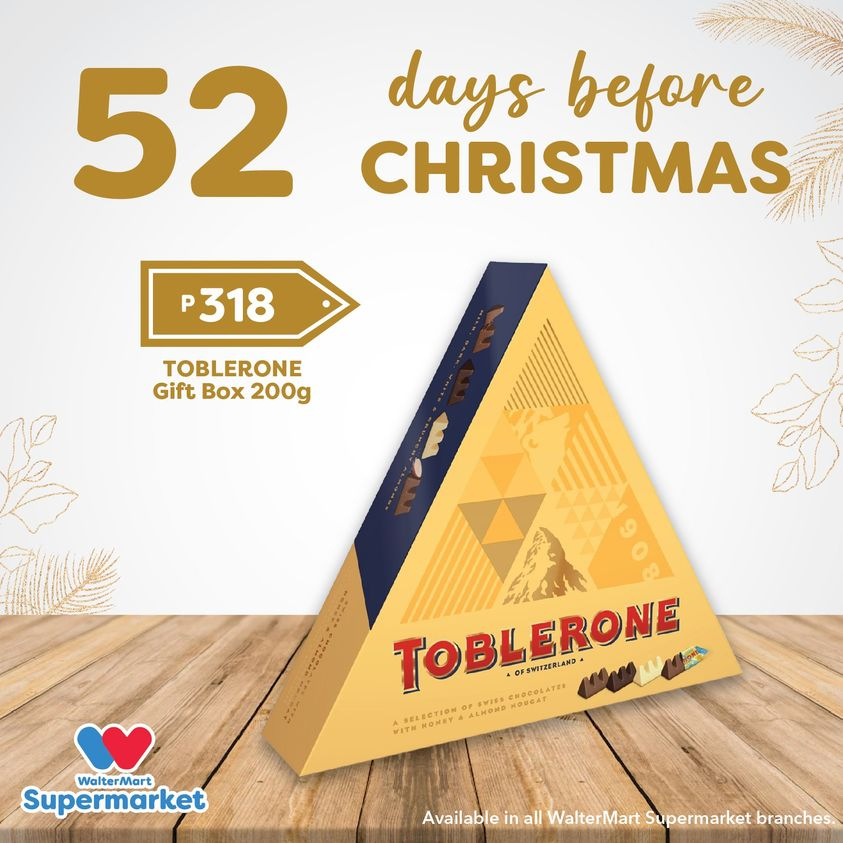 thumbnail - Walter Mart offer  - Sales products - Toblerone. Page 40.