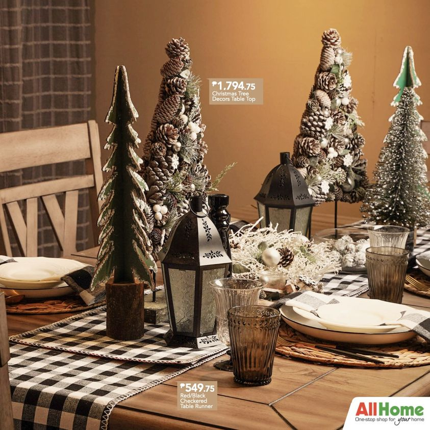 thumbnail - AllHome offer  - 3.9.2022 - 31.12.2022 - Sales products - table runner, christmas tree. Page 19.