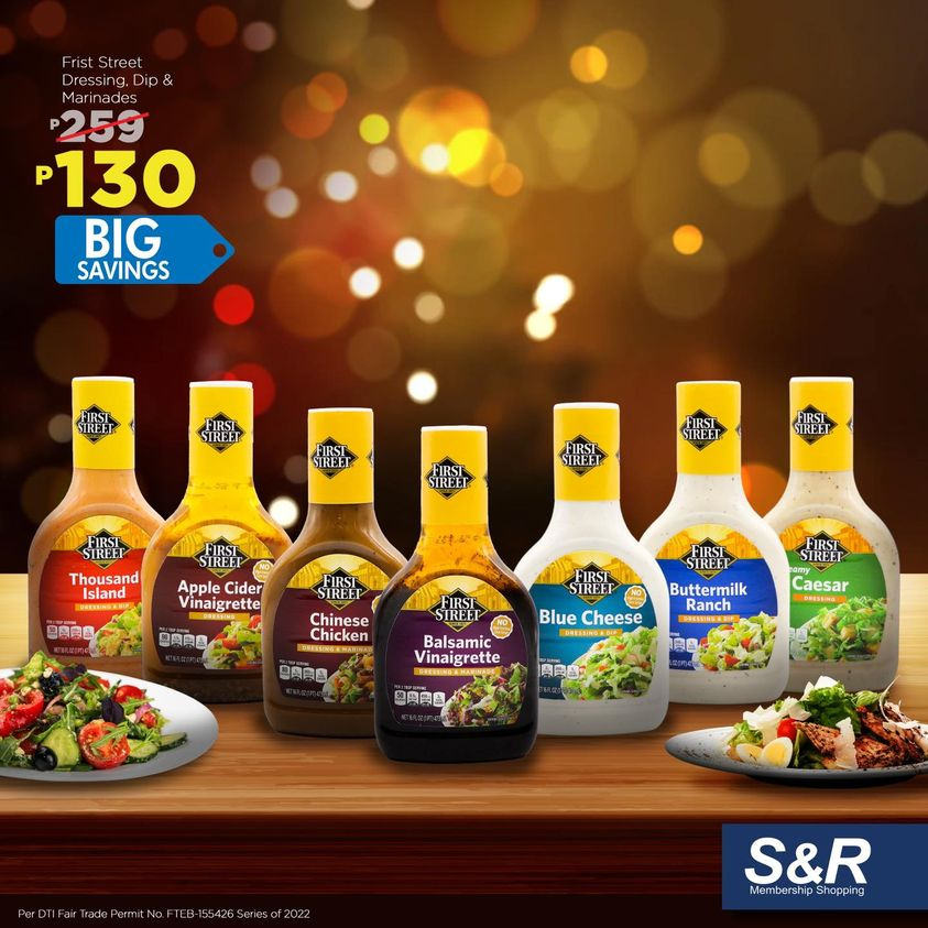 thumbnail - S&R Membership Shopping offer  - 2.11.2022 - 30.11.2022 - Sales products - buttermilk, ranch dressing, Thousand Island dressing, blue cheese dressing, caesar dressing, vinaigrette dressing, dressing, apple cider, cider. Page 43.