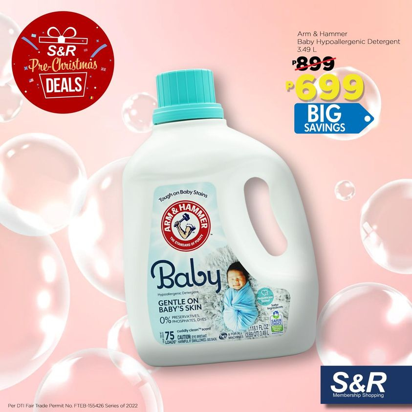 thumbnail - S&R Membership Shopping offer  - 2.11.2022 - 30.11.2022 - Sales products - ARM & HAMMER, Purity, detergent. Page 28.