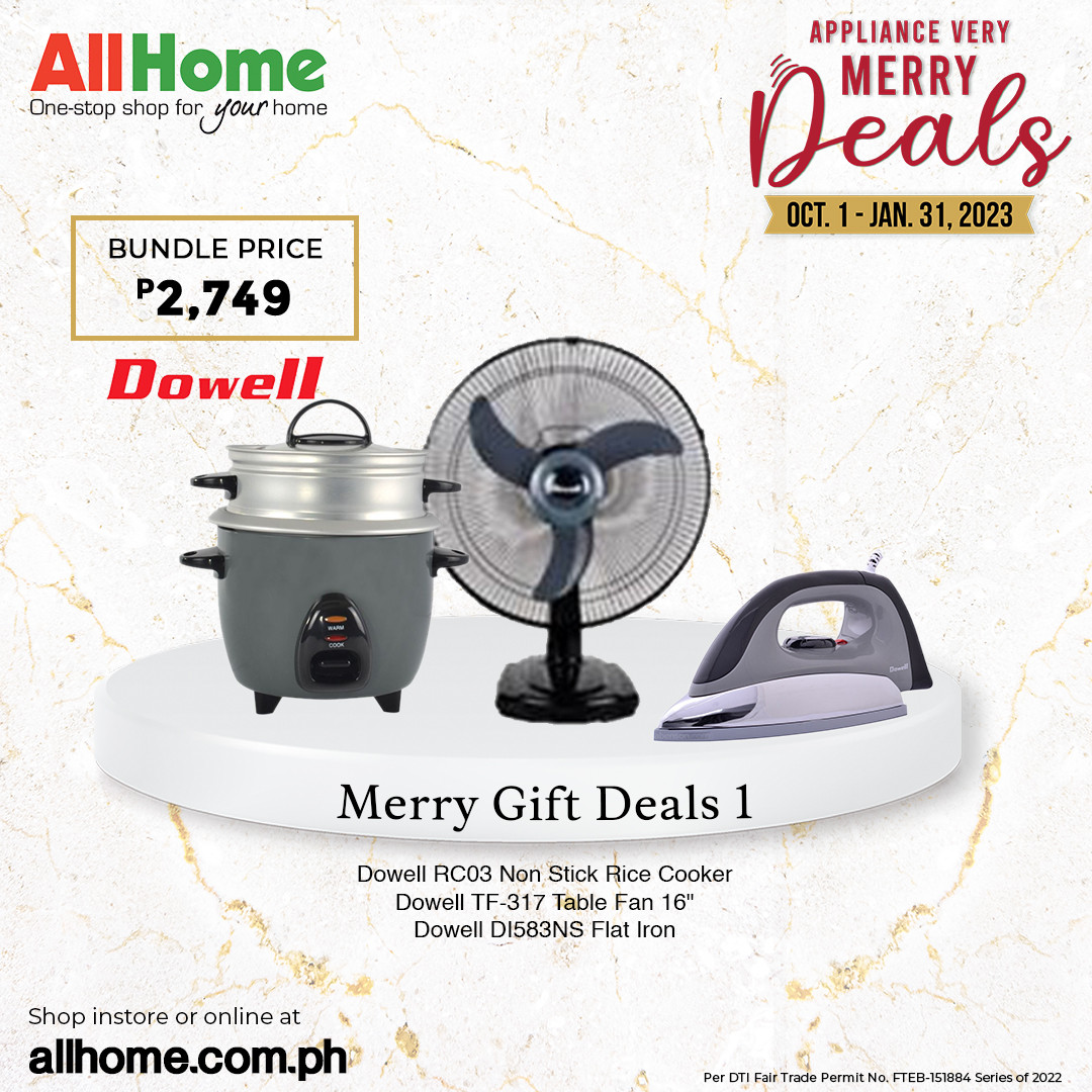 thumbnail - AllHome offer  - 1.10.2022 - 31.1.2023 - Sales products - rice cooker. Page 3.