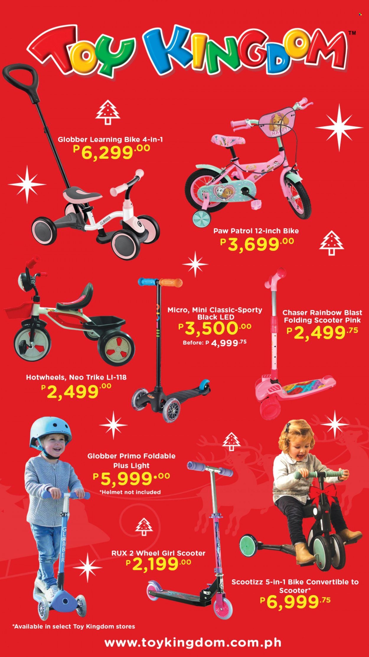 thumbnail - Toy Kingdom offer  - Sales products - helmet, Paw Patrol, toys. Page 4.