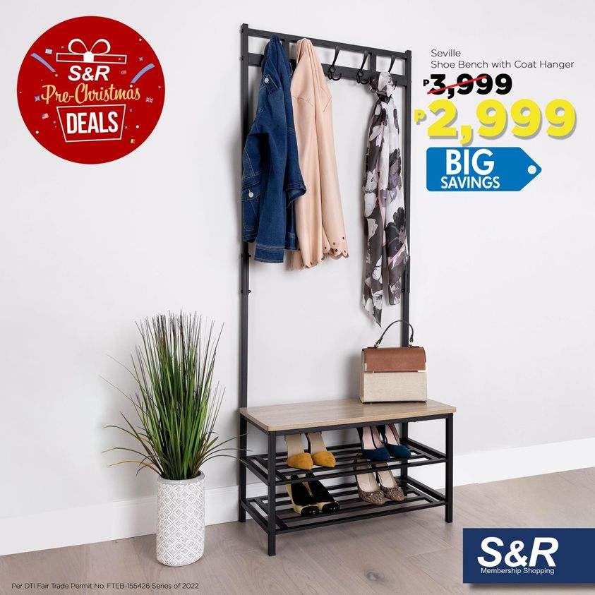 thumbnail - S&R Membership Shopping offer  - 2.11.2022 - 30.11.2022 - Sales products - bench. Page 17.