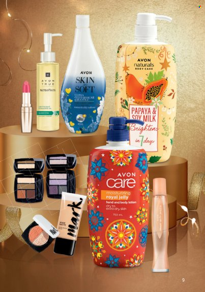 thumbnail - Avon offer  - 1.12.2022 - 31.12.2022 - Sales products - Avon, royal jelly, body lotion. Page 9.