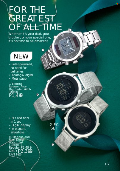thumbnail - Avon offer  - 1.12.2022 - 31.12.2022 - Sales products - watch. Page 117.