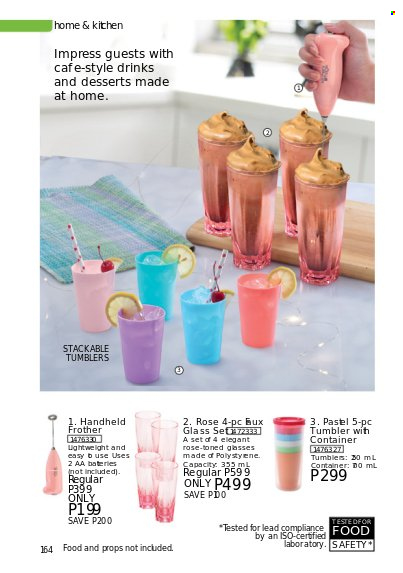 thumbnail - Avon offer  - 1.12.2022 - 31.12.2022 - Sales products - tumbler, container. Page 164.