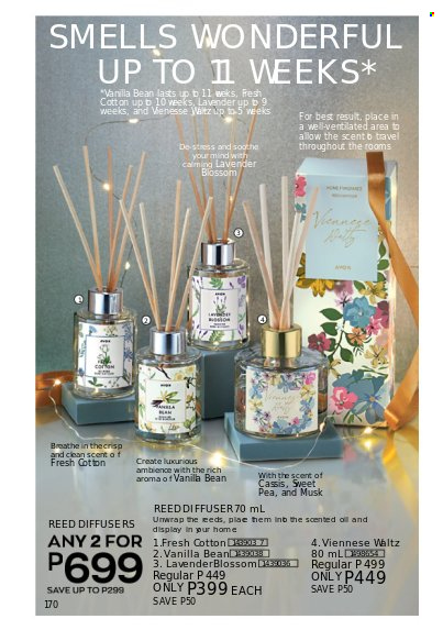 thumbnail - Avon offer  - 1.12.2022 - 31.12.2022 - Sales products - diffuser, scented oil. Page 170.