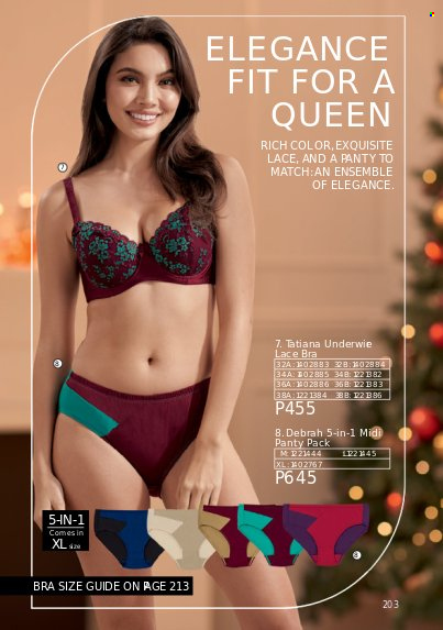 thumbnail - Avon offer  - 1.12.2022 - 31.12.2022 - Sales products - bra. Page 203.