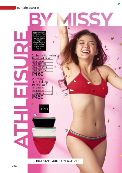 thumbnail - Avon offer  - 1.12.2022 - 31.12.2022 - Sales products - bra. Page 214.