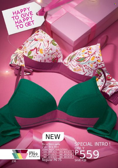 thumbnail - Avon offer  - 1.12.2022 - 31.12.2022 - Sales products - bra. Page 236.